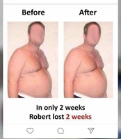 Weight loss by Robert in two weeks